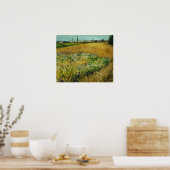 Poster Van Gogh - Champ de blé (Cuisine)
