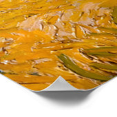 Poster Van Gogh, Champ de blé avec cyprès, 1889 (Coin)