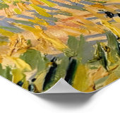 Poster Van Gogh, Champ de blé avec une lark, 1887 (Coin)