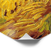 Poster Van Gogh Champs de blé Impressionniste Peinture (Coin)
