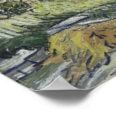 Poster Van Gogh - Chaumières à Cordeville (Coin)