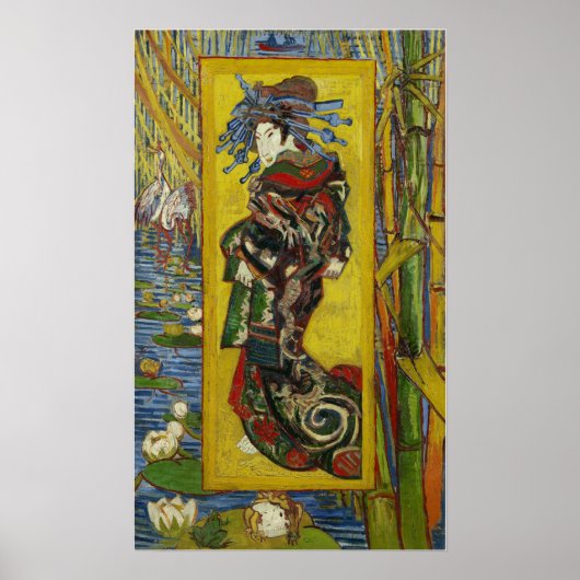 Poster Van Gogh - Courtisane (D'après Eisen) (Devant)