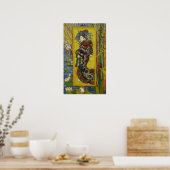 Poster Van Gogh - Courtisane (D'après Eisen) (Cuisine)