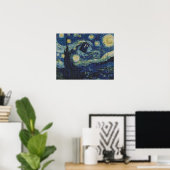 Poster Van Gogh Cross Stitch Motif (Bureau à domicile)