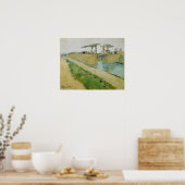 Poster Van Gogh - De Brug Langlois (Cuisine)