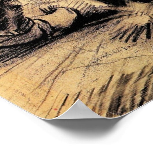 Poster Van Gogh - Digger, artwork de réalisme (Coin)