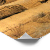 Poster Van Gogh - Donkey and Cart (Coin)