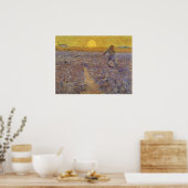 POSTER VAN GOGH - DOUCHE AVEC SOLEIL (Cuisine)