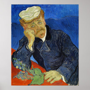 Poster Van Gogh - Dr Paul Gachet