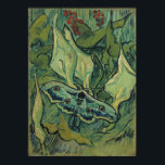 Poster Van Gogh - Empereur Moth<br><div class="desc">L'empereur Moth par Vincent Van Gogh. Pour plus d'images prêtes à l'affiche de Zedign Art Series Book 38 "Vincent Van Gogh - Peintures et dessins Vol 3",  visitez https://books.zedign.com/zas/38.html</div>