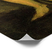 Poster Van Gogh; Étude d'une petite fille, assise, portra (Coin)