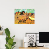 Poster Van Gogh - Ferme en Provence, (Bureau à domicile)
