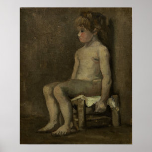 Poster Van Gogh - Fille assise