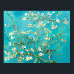 Poster VAN GOGH - Fleurs d'amandes<br><div class="desc">"van gogh vincent",  "fleurs d'amandes",  fleurs,  "peinture célèbre",  vintage,  "art fin",  floral,  bleu,  vangogh</div>
