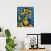 Poster Van Gogh - Fritillaires impériales (Bureau à domicile)