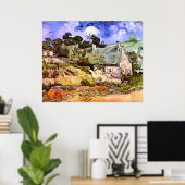 Poster Van Gogh : Gîte agricole à Cordeville (Bureau à domicile)