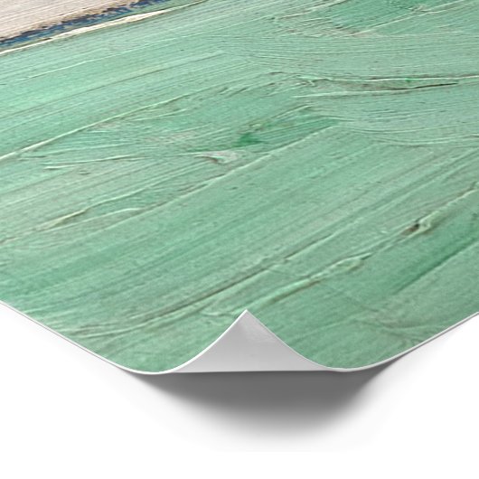 Poster Van Gogh Iris Vase Peinture Impressionnisme (Coin)