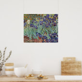Poster Van Gogh Irises Peinture impressionniste (Cuisine)