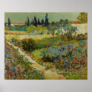 Poster Van Gogh - Jardin À Arles