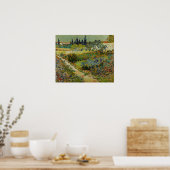 Poster Van Gogh - Jardin À Arles (Cuisine)