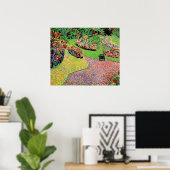 Poster Van Gogh - Jardin à Auvers, (Bureau à domicile)