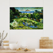 Poster Van Gogh - Jardin de Daubigny (Cuisine)