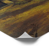 Poster Van Gogh - La Cabane (Coin)