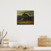 Poster Van Gogh - La Cabane (Cuisine)