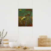 Poster Van Gogh - La chaise de Gauguin (Cuisine)