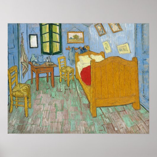 Poster Van Gogh - La Chambre (Devant)