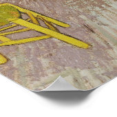 Poster Van Gogh - La chambre de l'artiste à Arles (Coin)