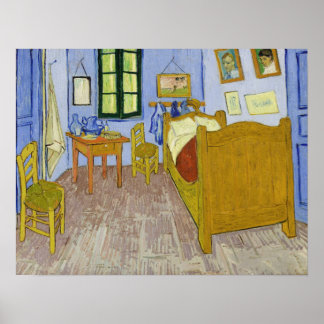 Poster Van Gogh - La chambre de l'artiste à Arles