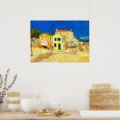 Poster Van Gogh, La Maison Jaune, (Cuisine)