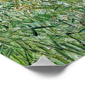 Poster Van Gogh - La plaine à Auvers 1890 (Coin)