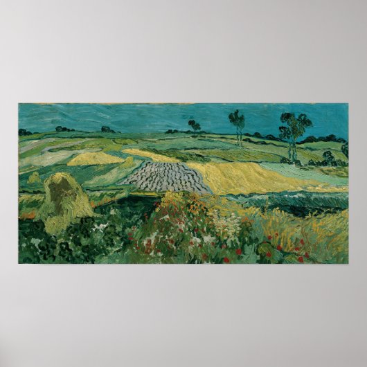 Poster Van Gogh - La Plaine D'Auvers (Devant)