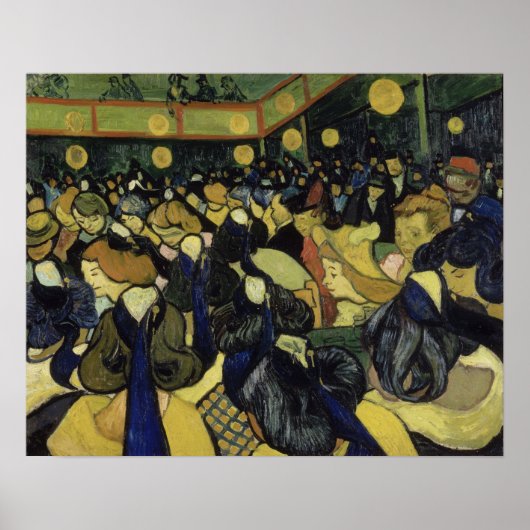Poster Van Gogh - La Salle de Danse à Arles (Devant)