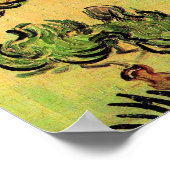 Poster Van Gogh - Landscape with Couple Walking (Coin)