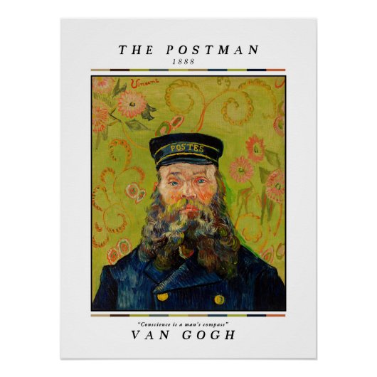 Poster Van Gogh | Le facteur (Devant)