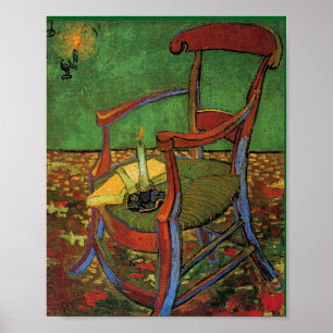 Poster Van Gogh - Le fauteuil de Paul Gauguin,