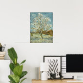 Poster Van Gogh - Le pêcher rose (Bureau à domicile)