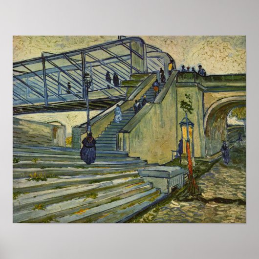 Poster Van Gogh - Le pont de Trinquetaille (Devant)