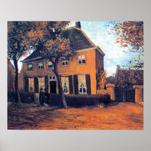 Poster Van Gogh - Le presbytère à Nuenen