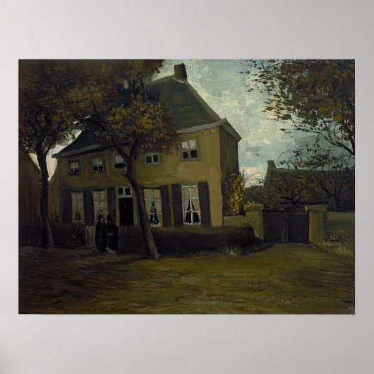 Poster Van Gogh - Le Vicarage Nuenen (Devant)