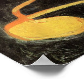 Poster Van Gogh, Le Zouave, Art Impressionniste Vintage (Coin)