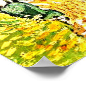 Poster Van Gogh - L'église d'Arles (Coin)