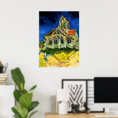 Poster Van Gogh - L'église d'Arles (Bureau à domicile)