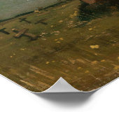 Poster Van Gogh - L'Eglise des paysans', Vieille Eglise (Coin)