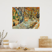 Poster Van Gogh - Les Grands Platanes (Cuisine)
