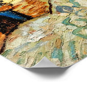 Poster Van Gogh - Les Grands Platanes (Coin)