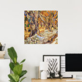 Poster Van Gogh - Les Grands Platanes, (Bureau à domicile)